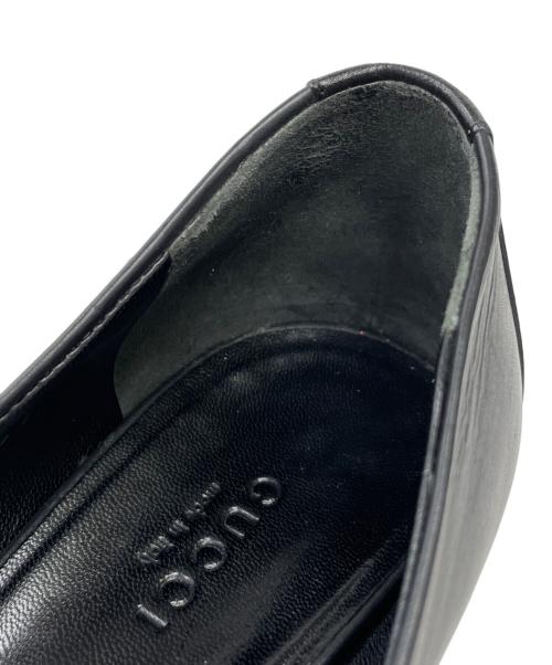 GUCCI（グッチ）GUCCI (グッチ) オープントゥーパンプス ブラック サイズ:37の古着・服飾アイテム