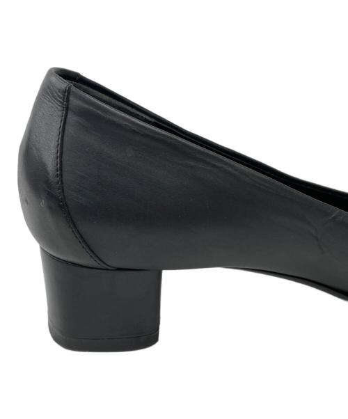 GUCCI（グッチ）GUCCI (グッチ) オープントゥーパンプス ブラック サイズ:37の古着・服飾アイテム