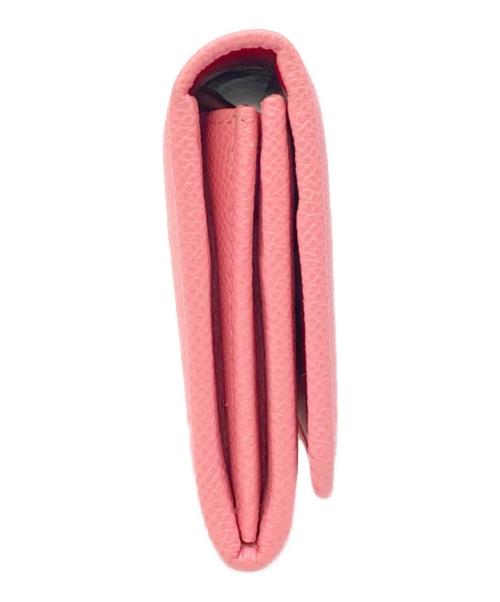 BVLGARI（ブルガリ）BVLGARI (ブルガリ) 長財布 ピンクの古着・服飾アイテム