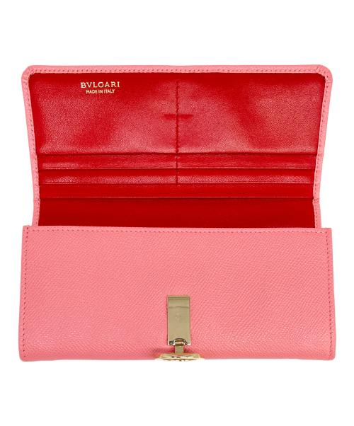 BVLGARI（ブルガリ）BVLGARI (ブルガリ) 長財布 ピンクの古着・服飾アイテム