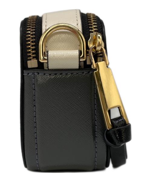 MARC JACOBS（マークジェイコブズ）MARC JACOBS (マークジェイコブス) ショルダーバッグ ブラック×アイボリーの古着・服飾アイテム