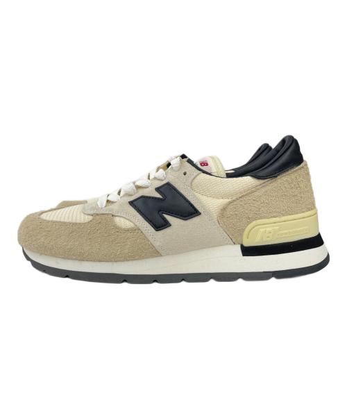 NEW BALANCE（ニューバランス）NEW BALANCE (ニューバランス) ローカットスニーカー ホワイト×ブラック サイズ:27.5の古着・服飾アイテム