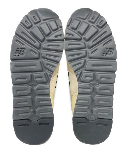 NEW BALANCE（ニューバランス）NEW BALANCE (ニューバランス) ローカットスニーカー ホワイト×ブラック サイズ:27.5の古着・服飾アイテム