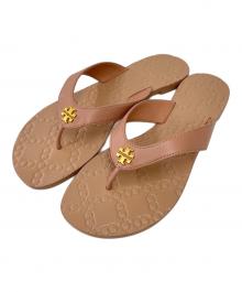 TORY BURCH（トリーバーチ）の古着「ビーチサンダル」｜ピンク
