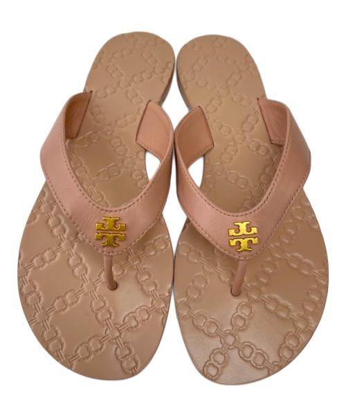 TORY BURCH（トリーバーチ）TORY BURCH (トリーバーチ) ビーチサンダル ピンク サイズ:6 1/2 Mの古着・服飾アイテム