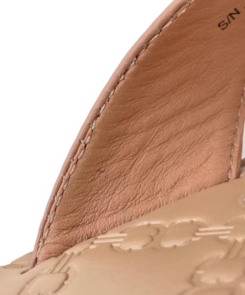 TORY BURCH（トリーバーチ）TORY BURCH (トリーバーチ) ビーチサンダル ピンク サイズ:6 1/2 Mの古着・服飾アイテム