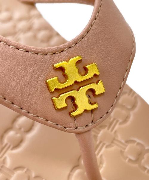 TORY BURCH（トリーバーチ）TORY BURCH (トリーバーチ) ビーチサンダル ピンク サイズ:6 1/2 Mの古着・服飾アイテム