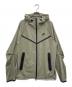 NIKE（ナイキ）の古着「TECH WINDRUNNER WOVEN FZ JACKET-L.ARMY（テック ウィンドランナー ウーブン フルジップ ジャケット）」｜オリーブ