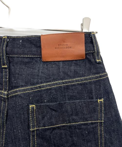 STUDIO NICHOLSON（スタジオ ニコルソン）STUDIO NICHOLSON (スタジオ ニコルソン) isko デニムパンツ インディゴ サイズ:1の古着・服飾アイテム