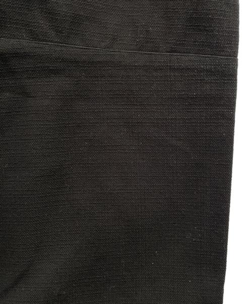 NO CONTROL AIR（ノーコントロールエアー）NO CONTROL AIR (ノーコントロールエアー) 塩縮加工コットンプリペラオールインワン ブラック サイズ:38の古着・服飾アイテム