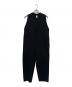 NO CONTROL AIR（ノーコントロールエアー）の古着「塩縮加工コットンプリペラオールインワン」｜ブラック