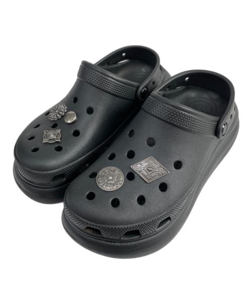 crocs（クロックス）crocs (クロックス) 厚底サンダル　メガクラッシュ クロッグ ブラック サイズ:M6 W8の古着・服飾アイテム