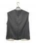 anuke (アンヌーク) Cutoff Twill Vest（カットオフツイルベスト） グレー サイズ:38：5000円