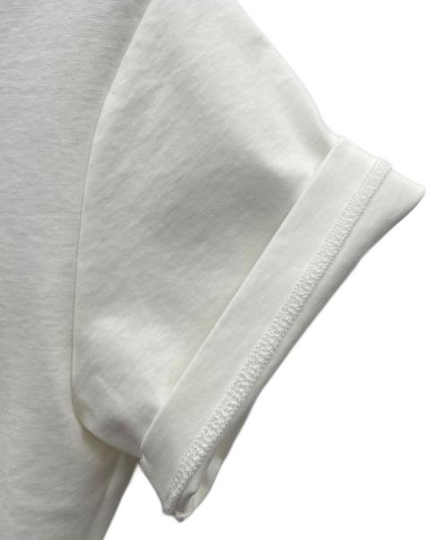 anuke（アンヌーク）anuke (アンヌーク) ハイゲージTシャツ ホワイト サイズ:Fの古着・服飾アイテム