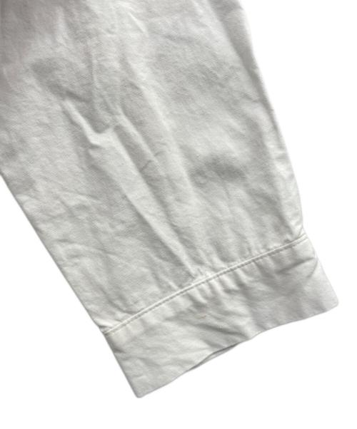 SOLAMONAT LARME（ソラモナラーム）SOLAMONAT LARME (ソラモナラーム) ラウンドヘムプルオーバー ホワイト サイズ:-の古着・服飾アイテム