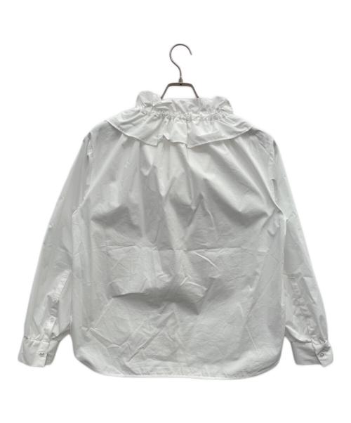 AEWEN MATOPH（イウエン マトフ）AEWEN MATOPH (イウエン マトフ) ギャザー リボン ブラウス ホワイト サイズ:-の古着・服飾アイテム