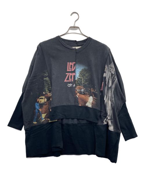 77circa（ナナナナサーカ）77circa (ナナナナサーカ) リメイクトップス ブラック サイズ:-の古着・服飾アイテム