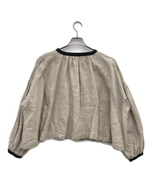 nest Robe（ネストローブ）nest Robe (ネストローブ) 長袖ブラウス ブラウン サイズ:Ｆの古着・服飾アイテム