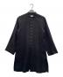Snow peak（スノーピーク）の古着「Hand-woven Wild Silk Long Jacket（ワイドシルクロングジャケット）」｜ブラック