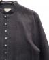 中古・古着 Snow peak (スノーピーク) Hand-woven Wild Silk Long Jacket（ワイドシルクロングジャケット） ブラック サイズ:1：8000円
