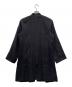 Snow peak (スノーピーク) Hand-woven Wild Silk Long Jacket（ワイドシルクロングジャケット） ブラック サイズ:1：8000円