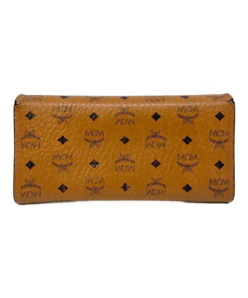 MCM（エムシーエム）MCM (エムシーエム) 長財布 ブラウンの古着・服飾アイテム