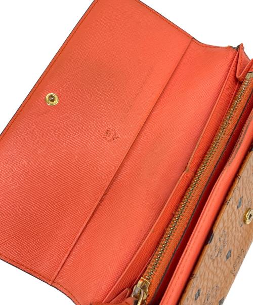 MCM（エムシーエム）MCM (エムシーエム) 長財布 ブラウンの古着・服飾アイテム