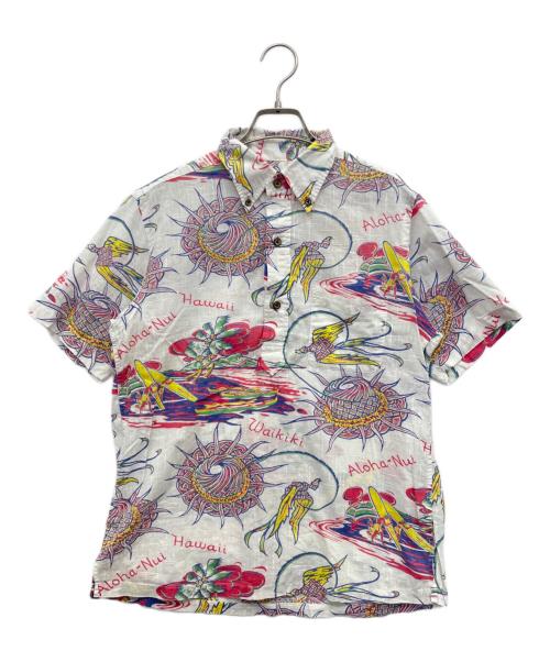 Sun Surf（サンサーフ）Sun Surf (サンサーフ) アロハシャツ ホワイト×レッド サイズ:Mの古着・服飾アイテム