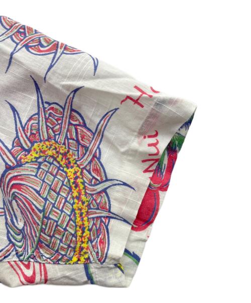 Sun Surf（サンサーフ）Sun Surf (サンサーフ) アロハシャツ ホワイト×レッド サイズ:Mの古着・服飾アイテム