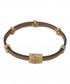 TORY BURCHトリーバーチ）の古着「Eleanor（エレノア） バイオ ブレスレット」｜ブラウン