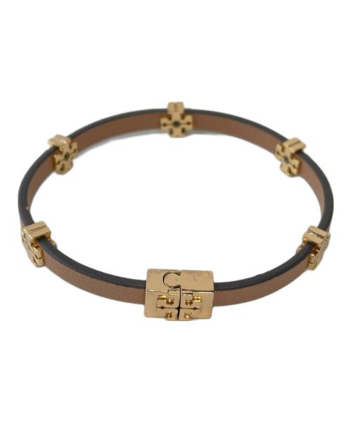 TORY BURCH（トリーバーチ）TORY BURCH (トリーバーチ) Eleanor（エレノア） バイオ ブレスレット ブラウンの古着・服飾アイテム