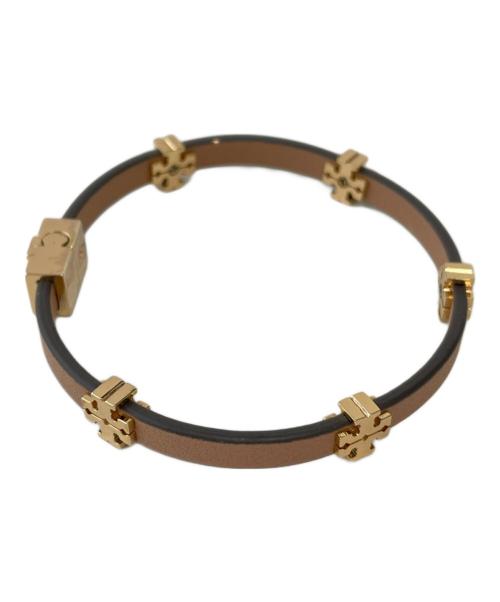 TORY BURCH（トリーバーチ）TORY BURCH (トリーバーチ) Eleanor（エレノア） バイオ ブレスレット ブラウンの古着・服飾アイテム