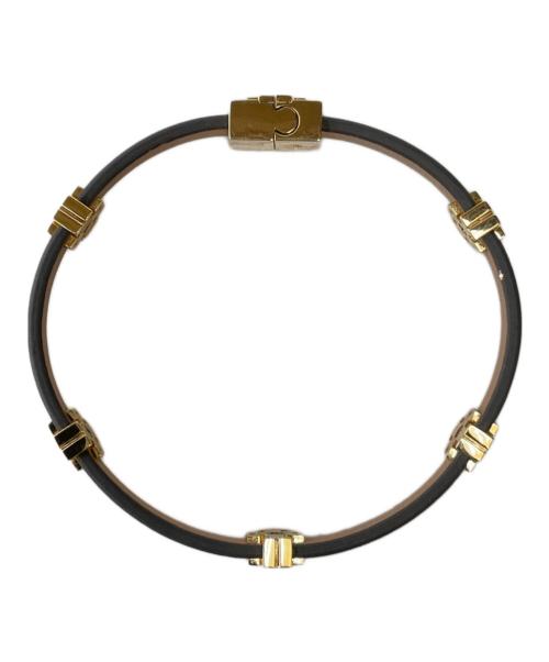 TORY BURCH（トリーバーチ）TORY BURCH (トリーバーチ) Eleanor（エレノア） バイオ ブレスレット ブラウンの古着・服飾アイテム