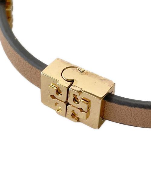 TORY BURCH（トリーバーチ）TORY BURCH (トリーバーチ) Eleanor（エレノア） バイオ ブレスレット ブラウンの古着・服飾アイテム