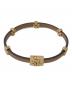 TORY BURCH（トリーバーチ）の古着「Eleanor（エレノア） バイオ ブレスレット」｜ブラウン
