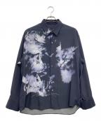 LAD MUSICIANラッドミュージシャン）の古着「長袖シャツ」｜ネイビー