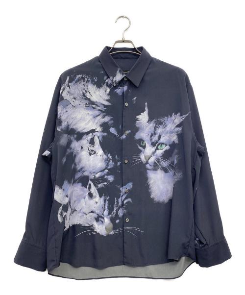 LAD MUSICIAN（ラッドミュージシャン）LAD MUSICIAN (ラッドミュージシャン) 長袖シャツ ネイビー サイズ:44の古着・服飾アイテム