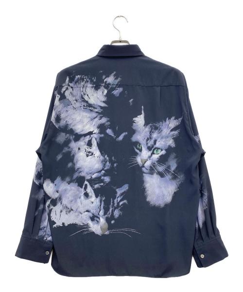 LAD MUSICIAN（ラッドミュージシャン）LAD MUSICIAN (ラッドミュージシャン) 長袖シャツ ネイビー サイズ:44の古着・服飾アイテム