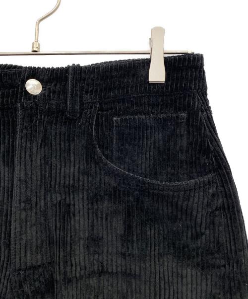 RAF SIMONS（ラフシモンズ）RAF SIMONS (ラフシモンズ) FRED PERRY (フレッドペリー) コーデュロイトラウザーパンツ ブラック サイズ:28の古着・服飾アイテム