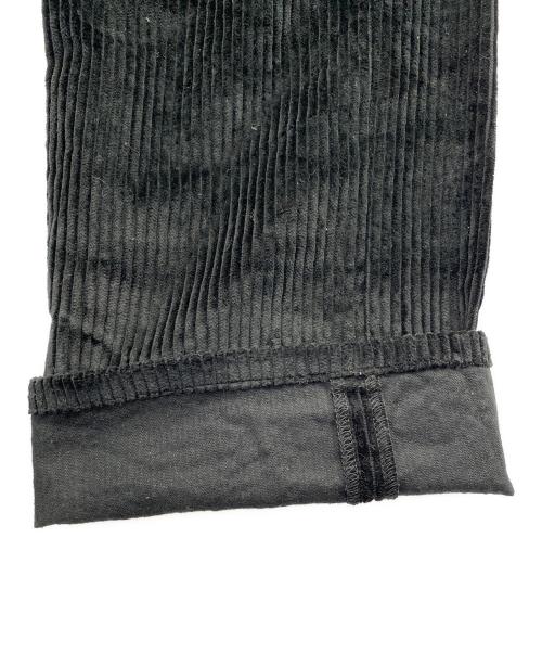 RAF SIMONS（ラフシモンズ）RAF SIMONS (ラフシモンズ) FRED PERRY (フレッドペリー) コーデュロイトラウザーパンツ ブラック サイズ:28の古着・服飾アイテム