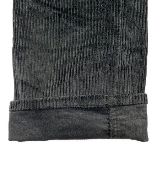 RAF SIMONS（ラフシモンズ）RAF SIMONS (ラフシモンズ) FRED PERRY (フレッドペリー) コーデュロイトラウザーパンツ ブラック サイズ:28の古着・服飾アイテム