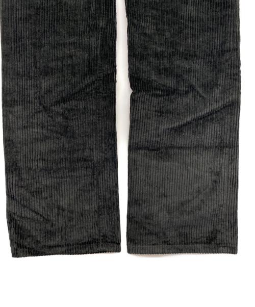 RAF SIMONS（ラフシモンズ）RAF SIMONS (ラフシモンズ) FRED PERRY (フレッドペリー) コーデュロイトラウザーパンツ ブラック サイズ:28の古着・服飾アイテム