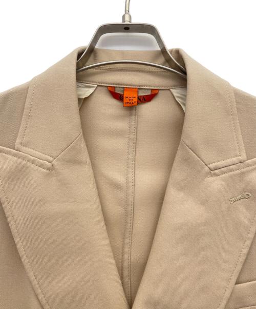 BARENA（バレナ）BARENA (バレナ) ウールフランネルダブルジャケット ベージュ サイズ:50の古着・服飾アイテム