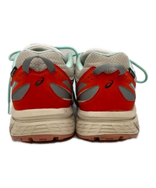 asics（アシックス）asics (アシックス) ローカットスニーカー ホワイト×ブルー サイズ:27の古着・服飾アイテム