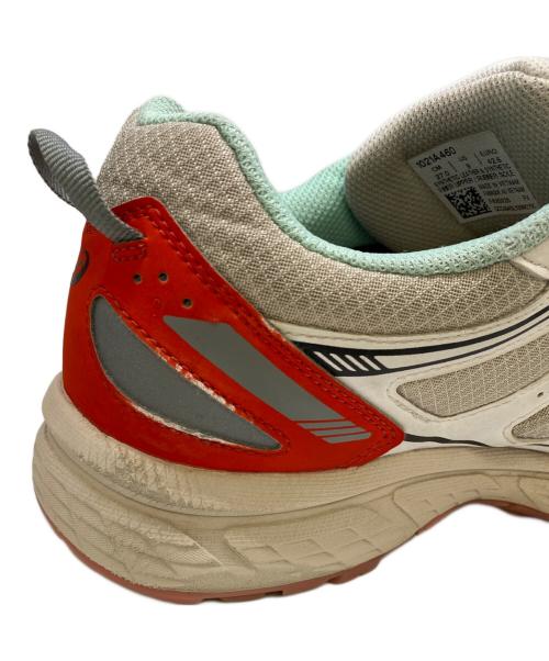 asics（アシックス）asics (アシックス) ローカットスニーカー ホワイト×ブルー サイズ:27の古着・服飾アイテム