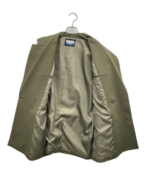 MAISON SPECIAL（メゾンスペシャル）MAISON SPECIAL (メゾンスペシャル) 2Way Stretch Kersey Prime-Over Double Tailored Jacket（テーラードジャケット） オリーブ サイズ:02の古着・服飾アイテム