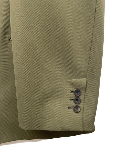 MAISON SPECIAL（メゾンスペシャル）MAISON SPECIAL (メゾンスペシャル) 2Way Stretch Kersey Prime-Over Double Tailored Jacket（テーラードジャケット） オリーブ サイズ:02の古着・服飾アイテム