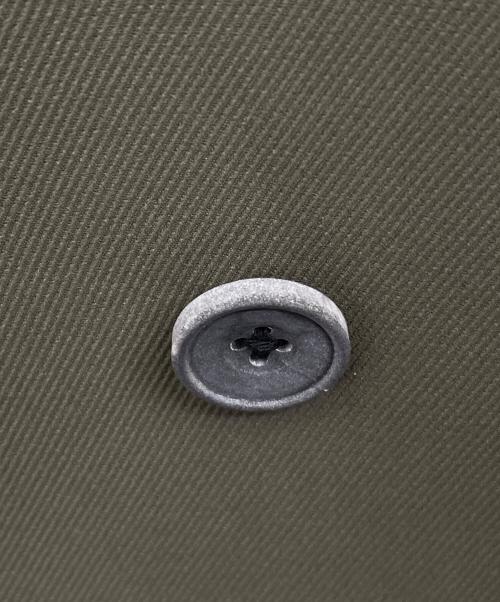 MAISON SPECIAL（メゾンスペシャル）MAISON SPECIAL (メゾンスペシャル) 2Way Stretch Kersey Prime-Over Double Tailored Jacket（テーラードジャケット） オリーブ サイズ:02の古着・服飾アイテム