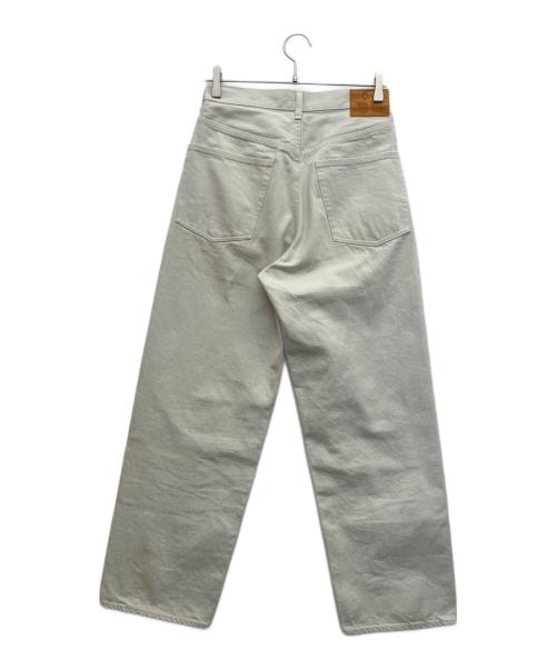 O-（オー）O- (オー) デニムパンツ ホワイト サイズ:28の古着・服飾アイテム