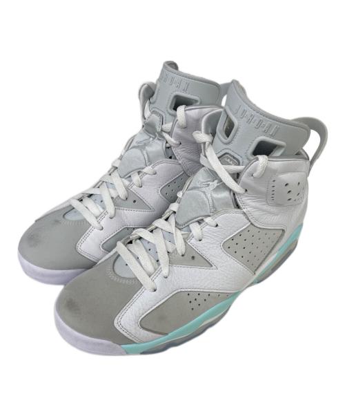 NIKE（ナイキ）NIKE (ナイキ) WMNS AIR JORDAN 6 RETRO（ウィメンズ エア ジョーダン 6 レトロ ） ホワイト×グレー サイズ:28.5の古着・服飾アイテム